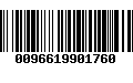 Código de Barras 0096619901760