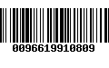 Código de Barras 0096619910809