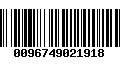 Código de Barras 0096749021918