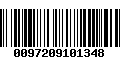 Código de Barras 0097209101348