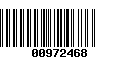 Código de Barras 00972468