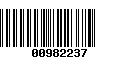 Código de Barras 00982237