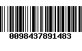 Código de Barras 0098437891483