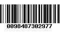 Código de Barras 0098487302977