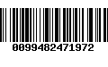 Código de Barras 0099482471972