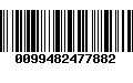 Código de Barras 0099482477882