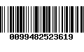 Código de Barras 0099482523619