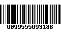 Código de Barras 0099555093186