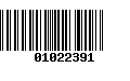 Código de Barras 01022391