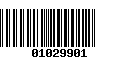 Código de Barras 01029901