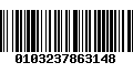 Código de Barras 0103237863148