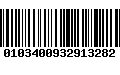 Código de Barras 0103400932913282