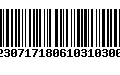 Código de Barras 010430652811230717180610310300078239220429