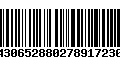 Código de Barras 010430652880278917230628