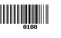 Código de Barras 0108