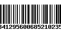 Código de Barras 010841295600685210235343
