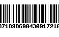 Código de Barras 010871890690430917210907