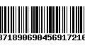 Código de Barras 010871890690456917210420