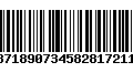 Código de Barras 010871890734582817211028