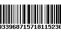 Código de Barras 010933968715718115230430