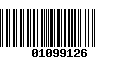 Código de Barras 01099126