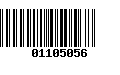 Código de Barras 01105056