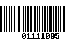 Código de Barras 01111095