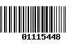 Código de Barras 01115448