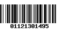 Código de Barras 01121301495