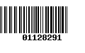 Código de Barras 01128291