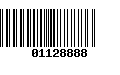 Código de Barras 01128888