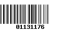 Código de Barras 01131176