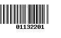 Código de Barras 01132201