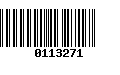 Código de Barras 0113271