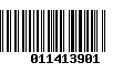 Código de Barras 011413901