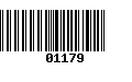 Código de Barras 01179