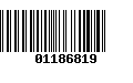 Código de Barras 01186819