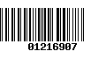 Código de Barras 01216907