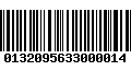 Código de Barras 0132095633000014