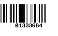 Código de Barras 01333664