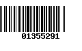 Código de Barras 01355291