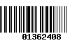 Código de Barras 01362408