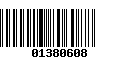 Código de Barras 01380608