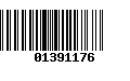 Código de Barras 01391176