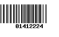 Código de Barras 01412224