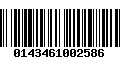 Código de Barras 0143461002586