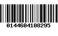Código de Barras 0144604108295