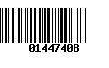 Código de Barras 01447408