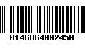 Código de Barras 0146864002450