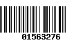 Código de Barras 01563276